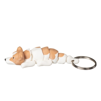 brelok pies Jack Russell Terrier 7,5 cm – brelok 3D do kluczy i plecaka
